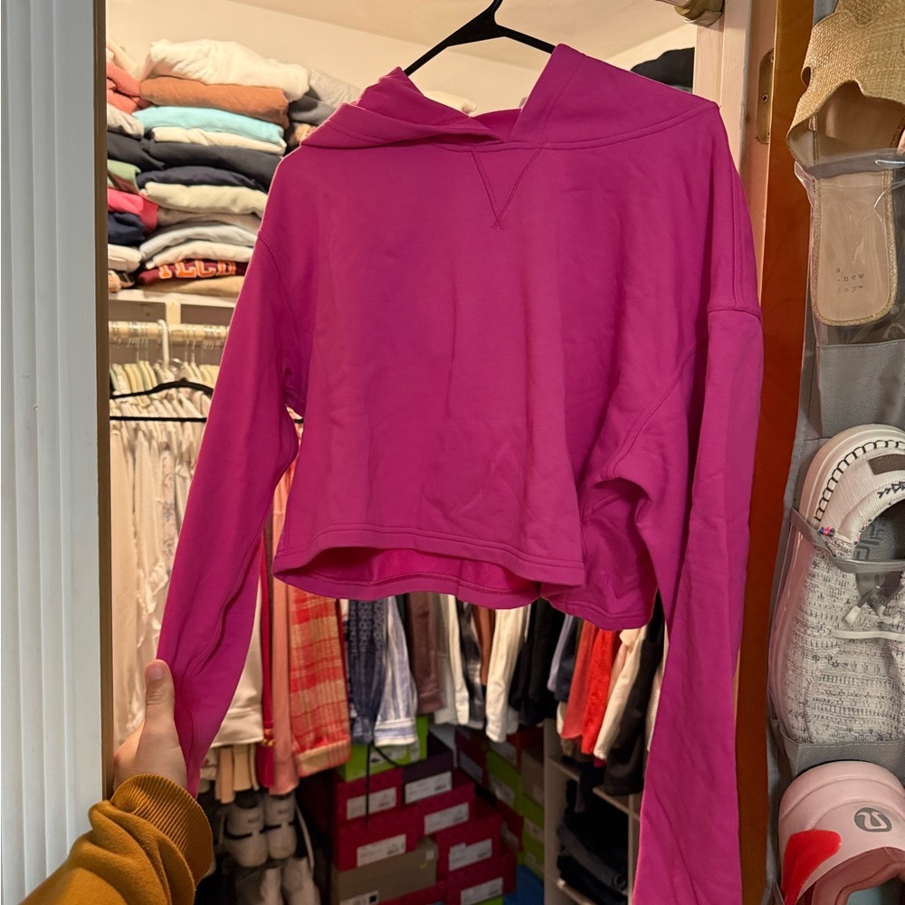 Lululemon Pink Women's Hoodie Top